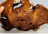 Handmade Wooden Bowl Russian Olive Burl Wood